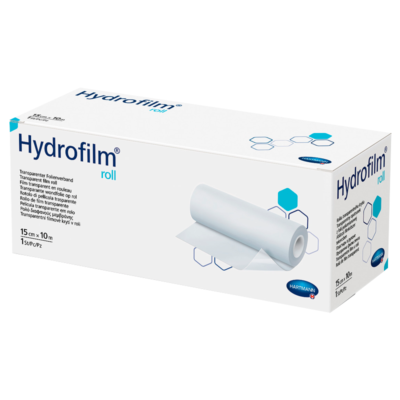 Пов’язка плівкова прозора Hydrofilm® Roll, 15 х 1000 см.